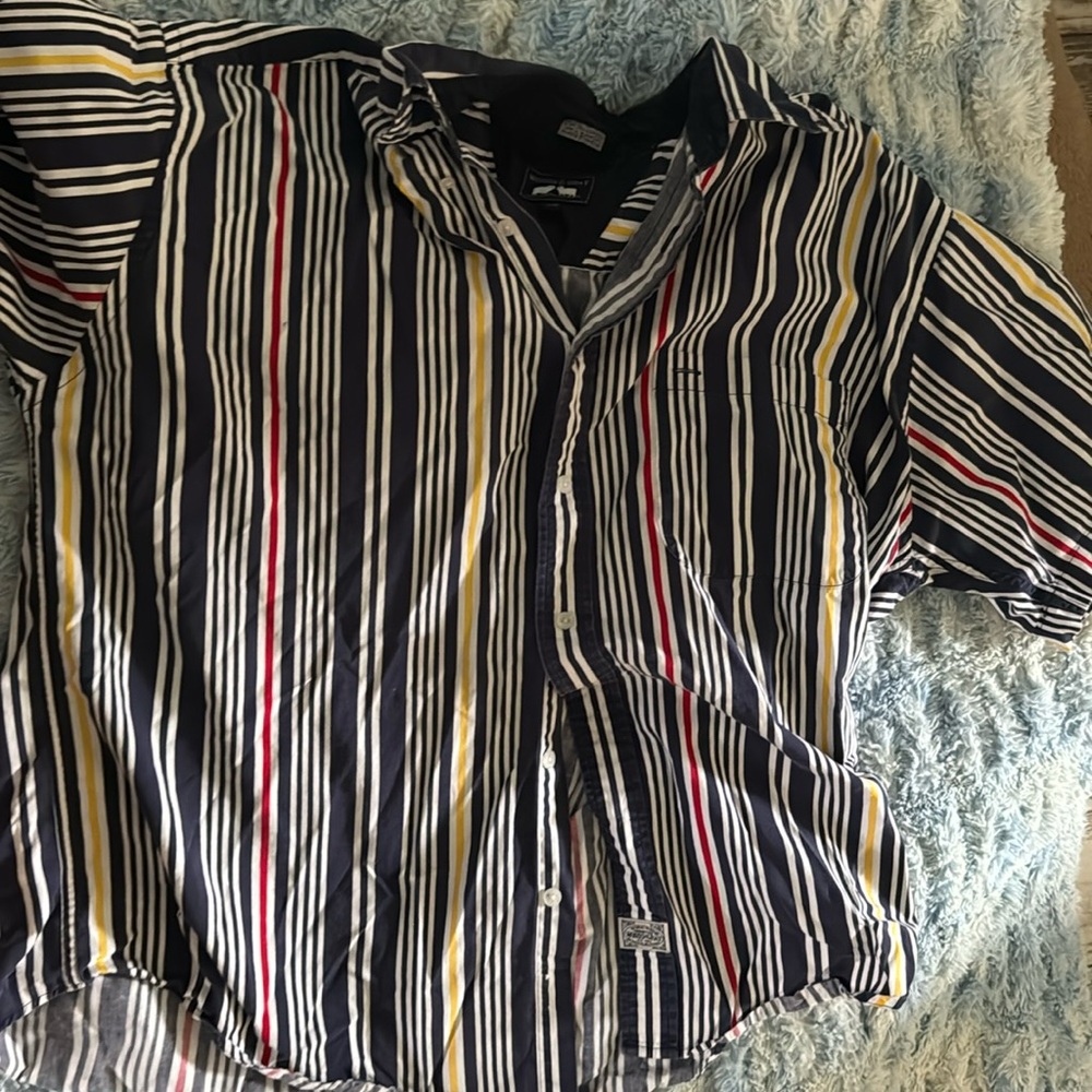 Striped Button up